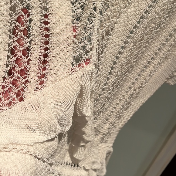 Marciano Lace Shot Sleeve Top - Picture 3 of 7